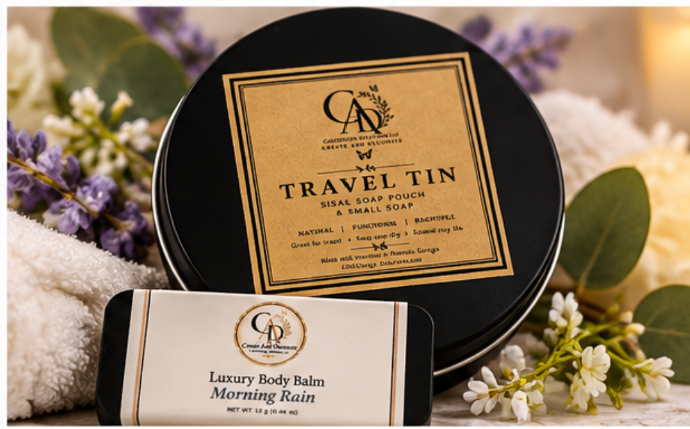 Seaside Breeze™ Luxury Soap & Travel Tin Gift Set